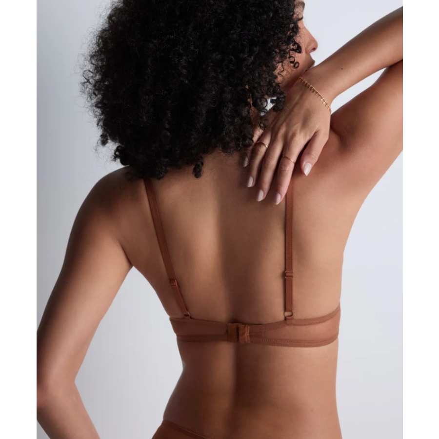 Sheer Emotion Triangle Bralette