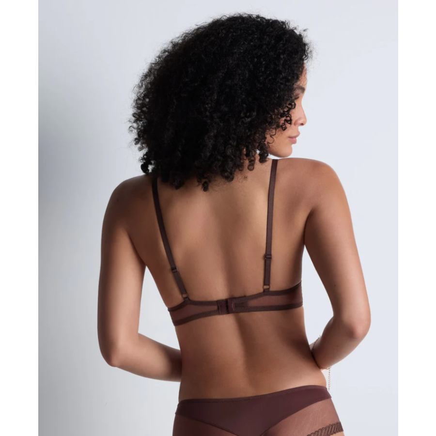 Sheer Emotion Triangle Bralette