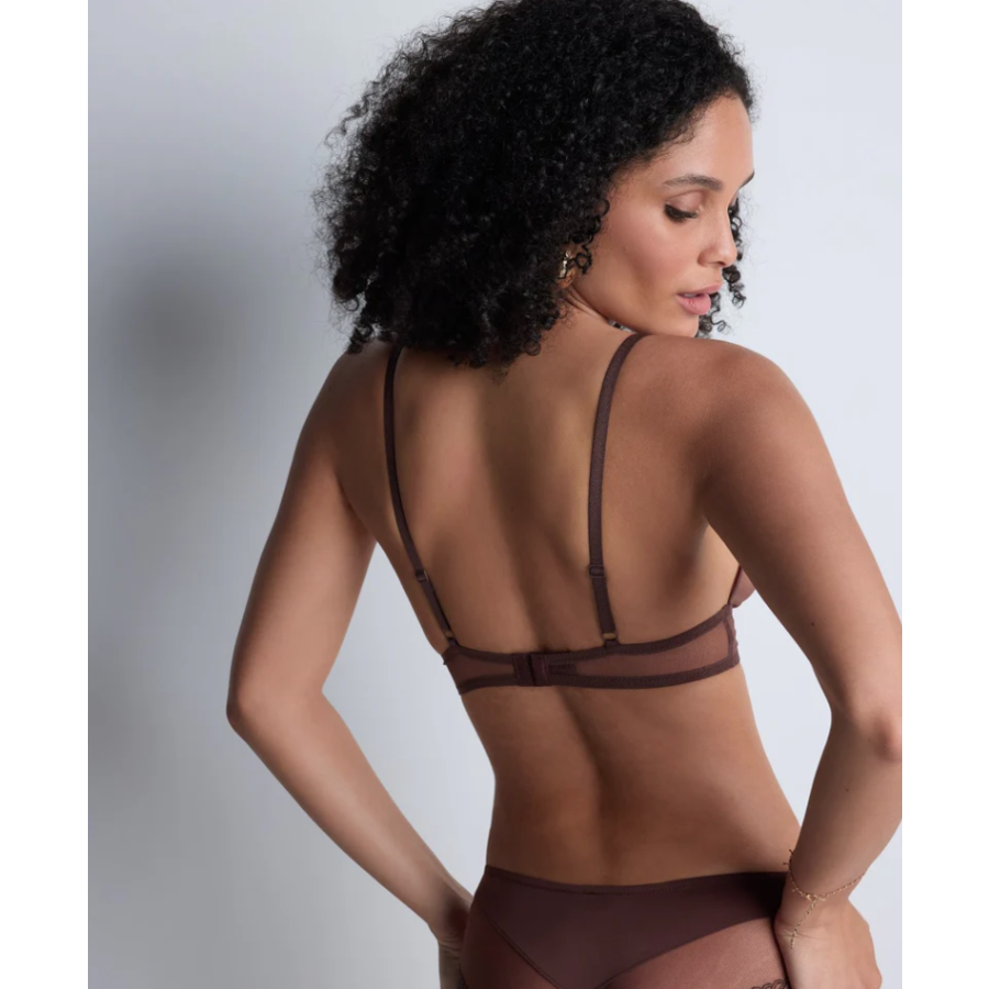 Sheer Emotion Triangle Bralette