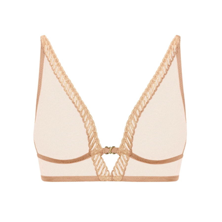 Sheer Emotion Triangle Bralette