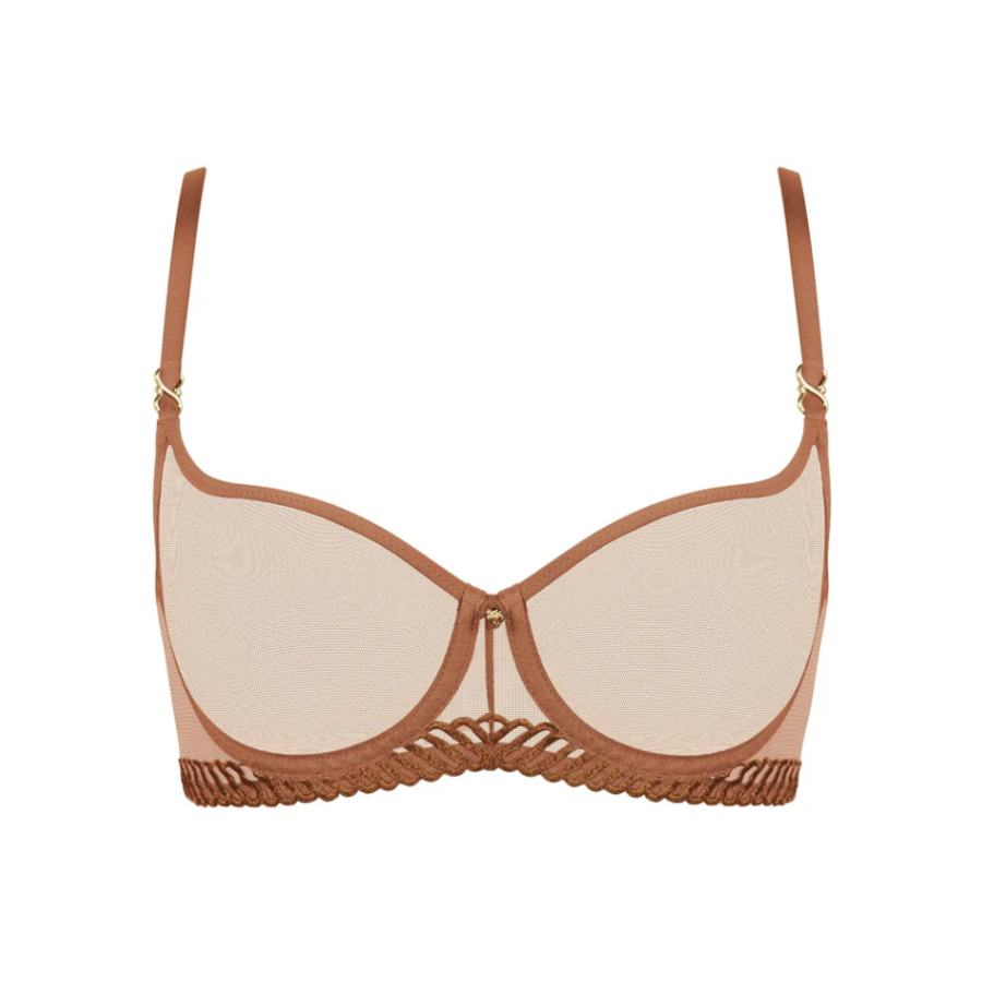 Sheer Emotion Half Cup Bra