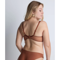 Sheer Emotion Moulded Plunge Bra