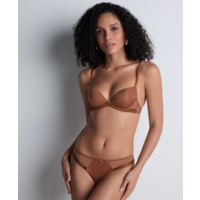 Sheer Emotion Moulded Plunge Bra
