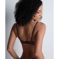 Sheer Emotion Moulded Plunge Bra
