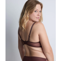 Sheer Emotion Moulded Plunge Bra