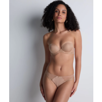 Sheer Emotion Plunging Bandeau Bra