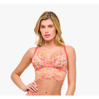 Never Say Never Ombre Plungie Longline Bralette