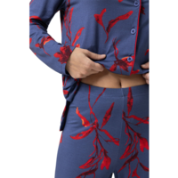 Astral Night Royal Garden Long Sleeved Pajama