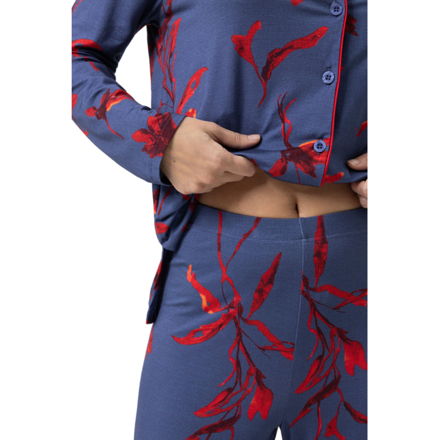 Astral Night Royal Garden Long Sleeved Pajama