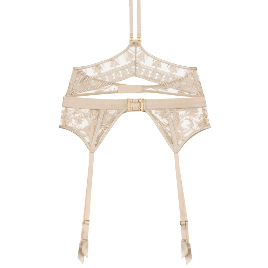 Magnetic Spell Suspender Belt With Harness