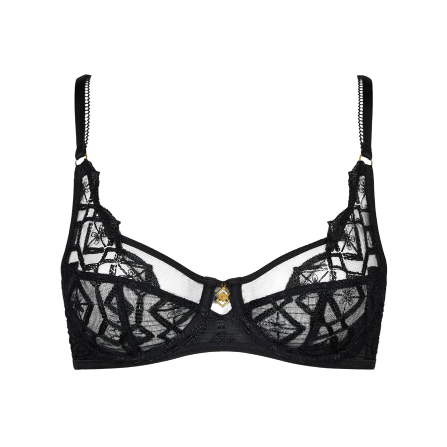 Sense of Illusion Shoulder Full-Cup Bra