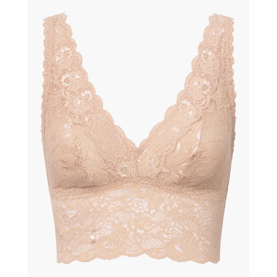 Never Say Never Plungie Longline Bralette