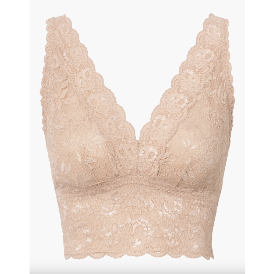 Never Say Never Curvy Plungie Longline Bralette