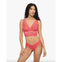 Never Say Never Plungie Longline Bralette