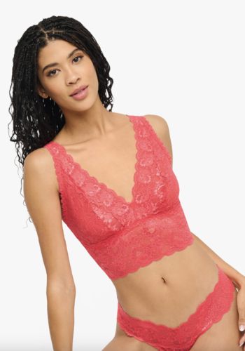 Never Say Never Plungie Longline Bralette 