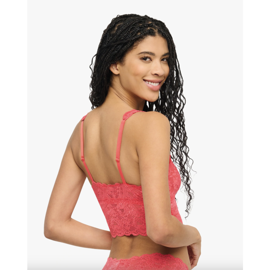 Never Say Never Plungie Longline Bralette