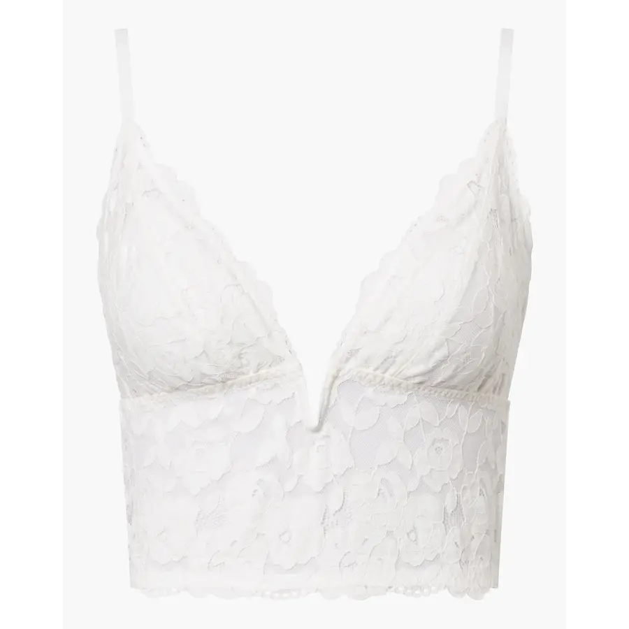 Romanza Cotton Longline Bralette