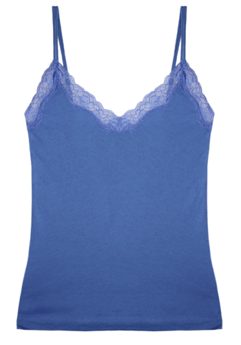 Organic Cotton Lace Cami 