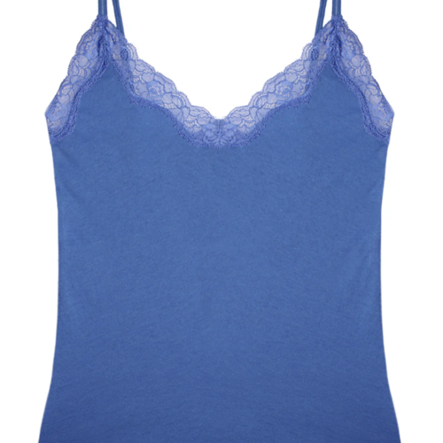 Organic Cotton Lace Cami 