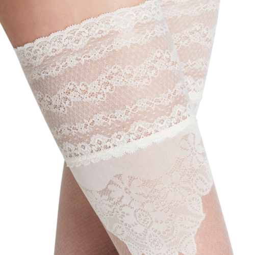 Ceremonial Stay-Up Wide Lace 