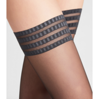 Pure Matte 20 Banded Top Stay-Up