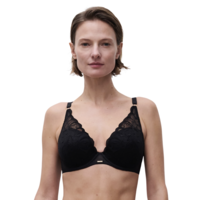 Fleurs Lace Plunge Contour Bra
