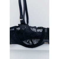 Fleurs Lace Unlined Demi Bra