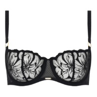 Fleurs Lace Unlined Demi Bra