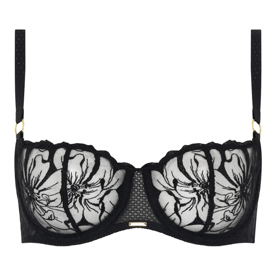 Fleurs Lace Unlined Demi Bra