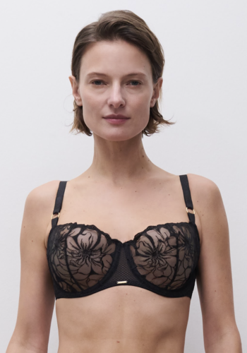 Fleurs Lace Unlined Demi Bra 