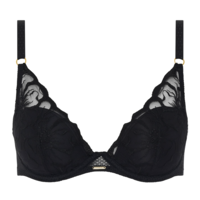 Fleurs Lace Plunge Contour Bra