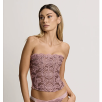 Porcelain Strapless Bustier