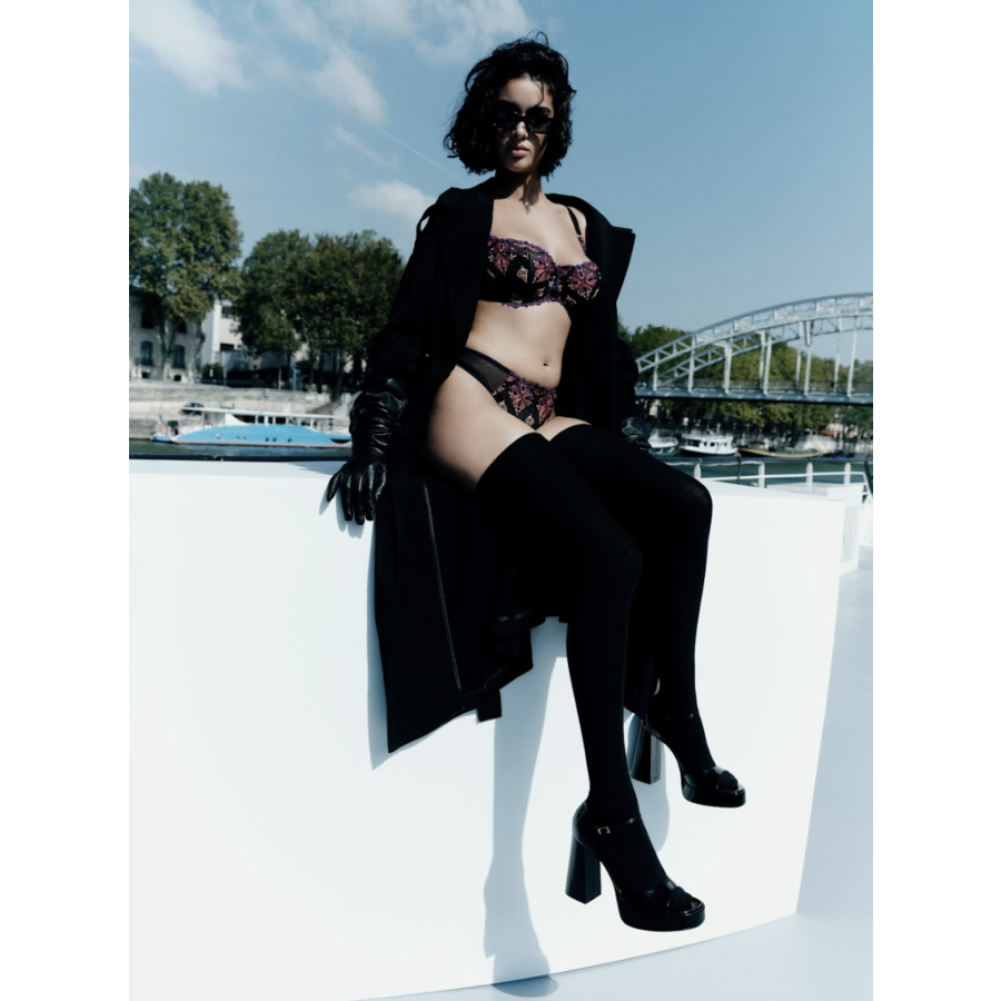 Champs Elysees Lace Unlined Demi Bra