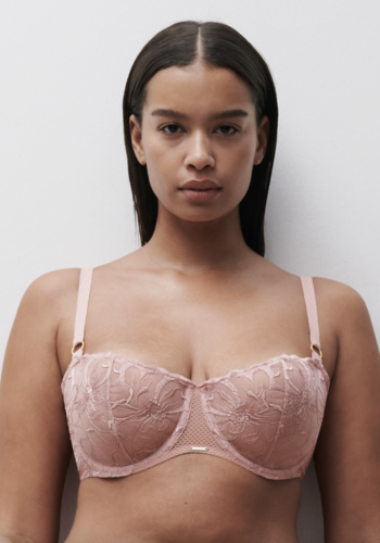 Fleurs Lace Unlined Demi Bra 