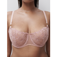 Fleurs Lace Unlined Demi Bra