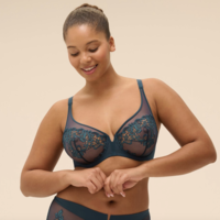 Saga Plunging Underwired Bra