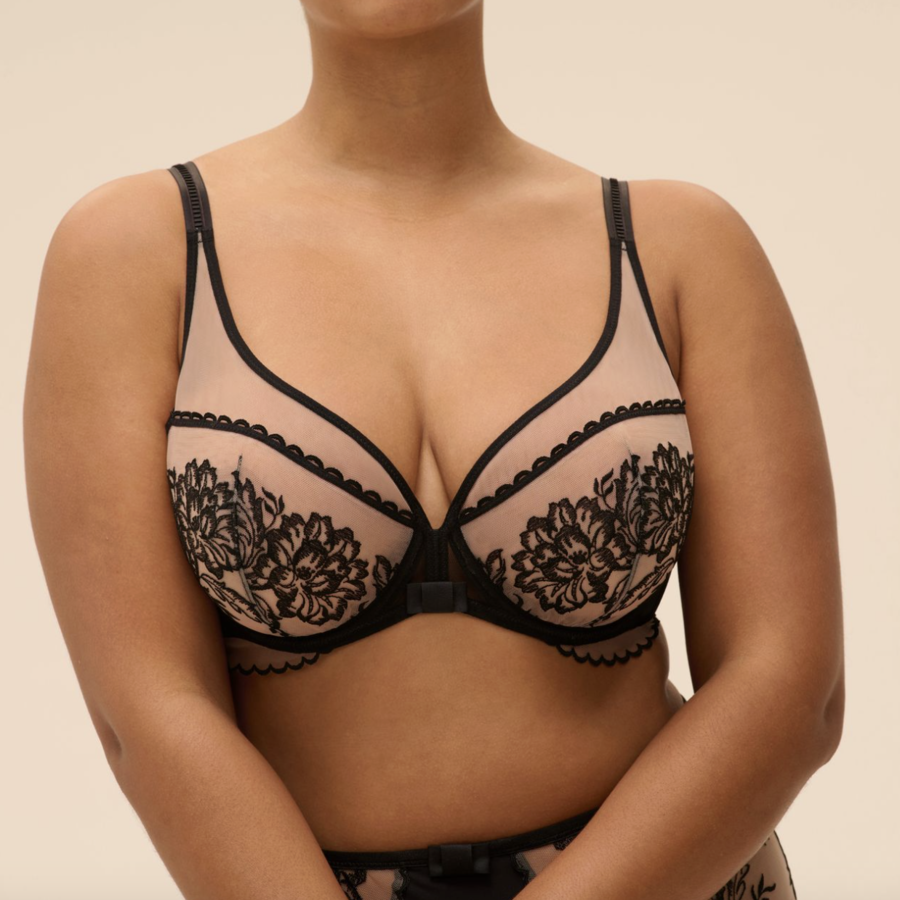 Romance Plunging Underwired Bra