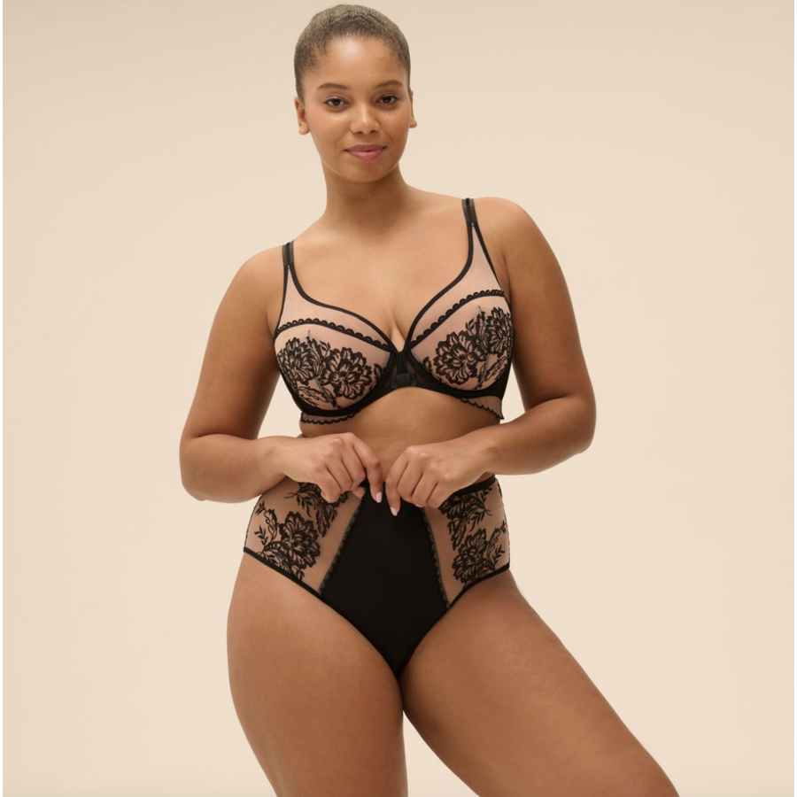 Romance Plunging Underwired Bra