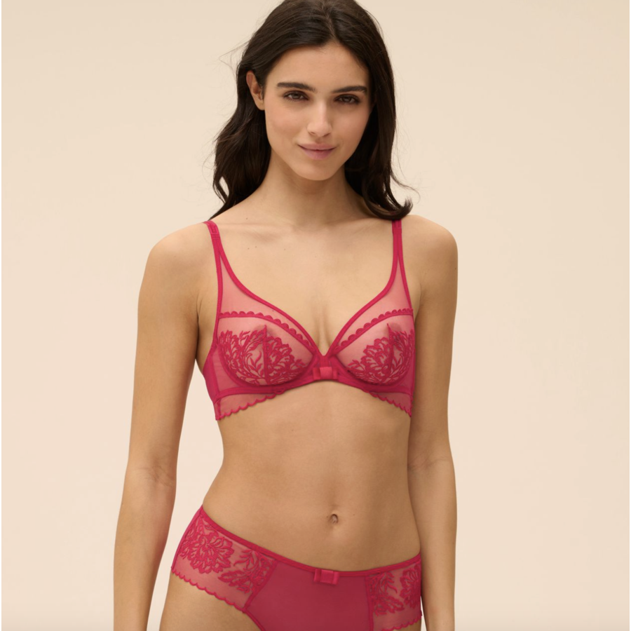 Romance Plunging Underwired Bra