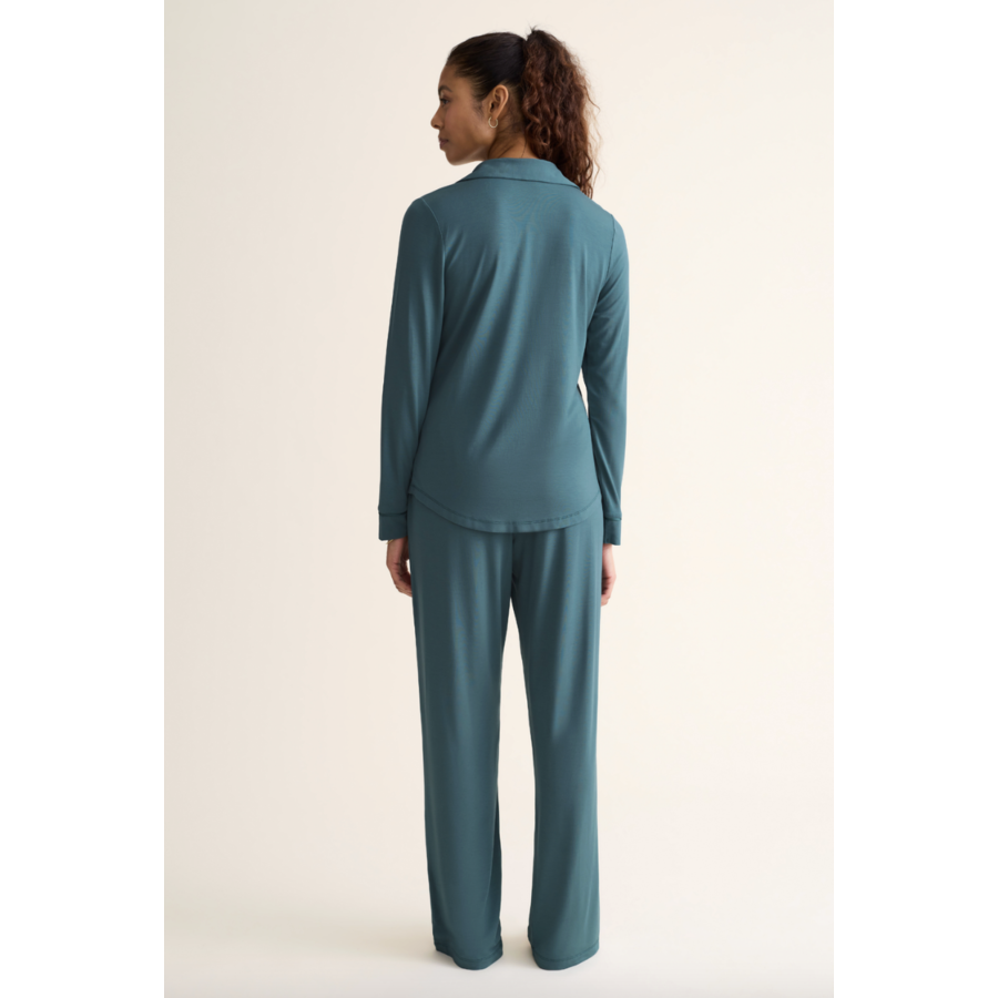 Essentials Button Down PJ Set