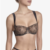 Ethereal Underwire Bra With Vertical Seam