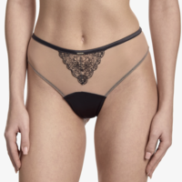 Ethereal Mid-rise Seamless Back Brazilian Thong