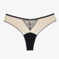 Ethereal Mid-rise Seamless Back Brazilian Thong