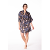 CHRISTINE Darwin Silk Short Robe