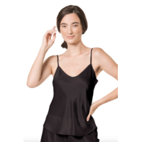 Garbo Spaghetti Strap Silk Cami