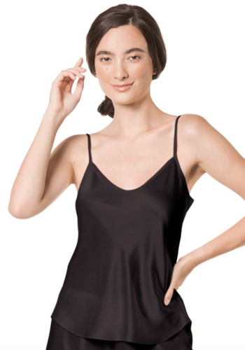 Garbo Spaghetti Strap Silk Cami 