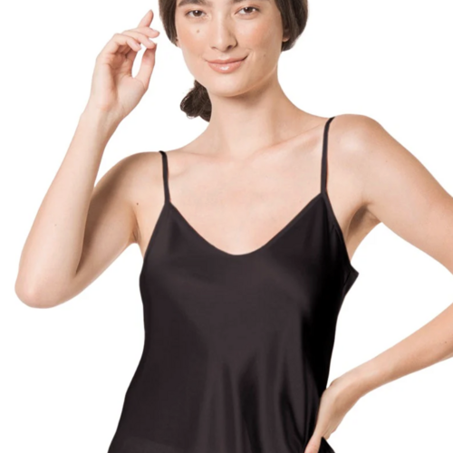 Garbo Spaghetti Strap Silk Cami 