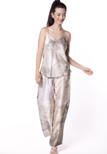 Versailles Silk Cami & Pants Set 