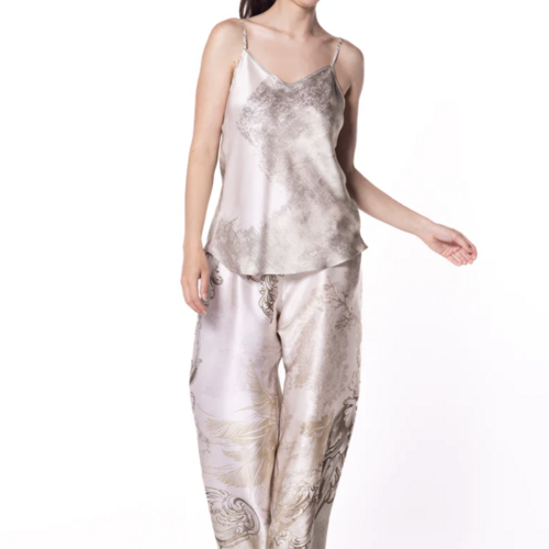 Versailles Silk Cami & Pants Set 