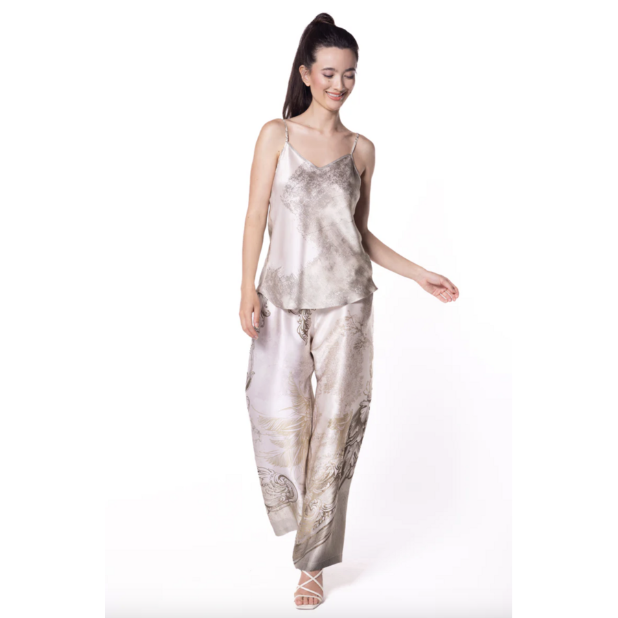 Versailles Silk Cami & Pants Set